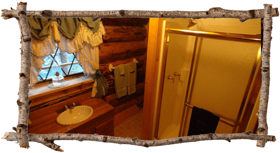 Cabin 3 bathroom with shower